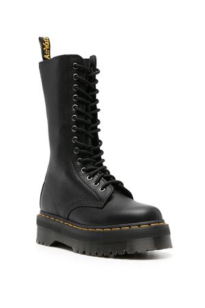 1B99 Pisa Leather Mid Calf Lace Up Boots DR MARTEN'S | 31426001BLACK